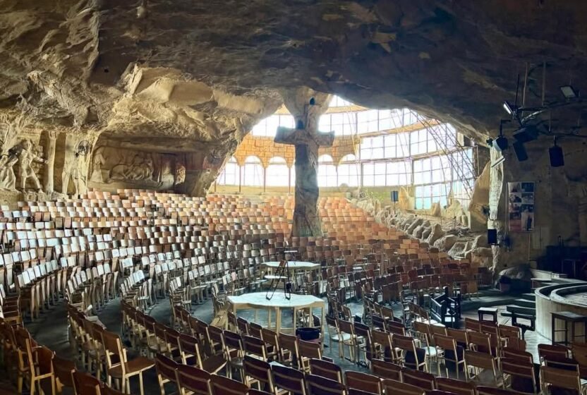 Cave Church of St. Simon the Tanner carved into the Mokattam hills